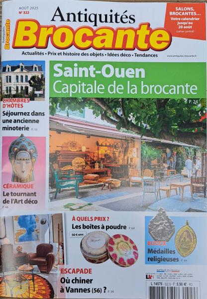 On parle de la Broca Moma dans  le magazine Antiquités Brocante N322